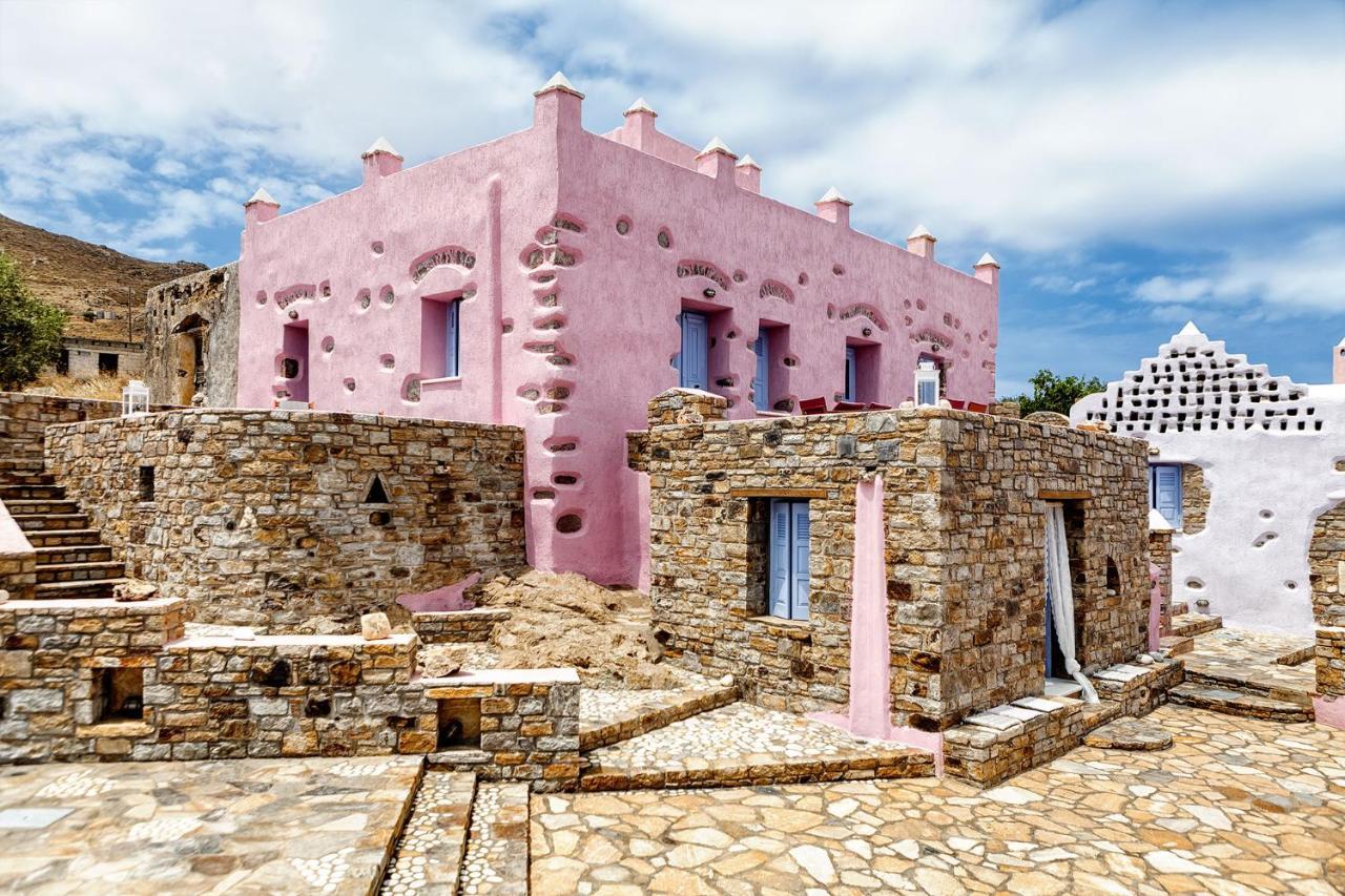 הוילה Naxos City Georgilas Cave House מראה חיצוני תמונה