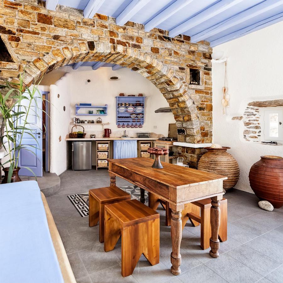 הוילה Naxos City Georgilas Cave House מראה חיצוני תמונה