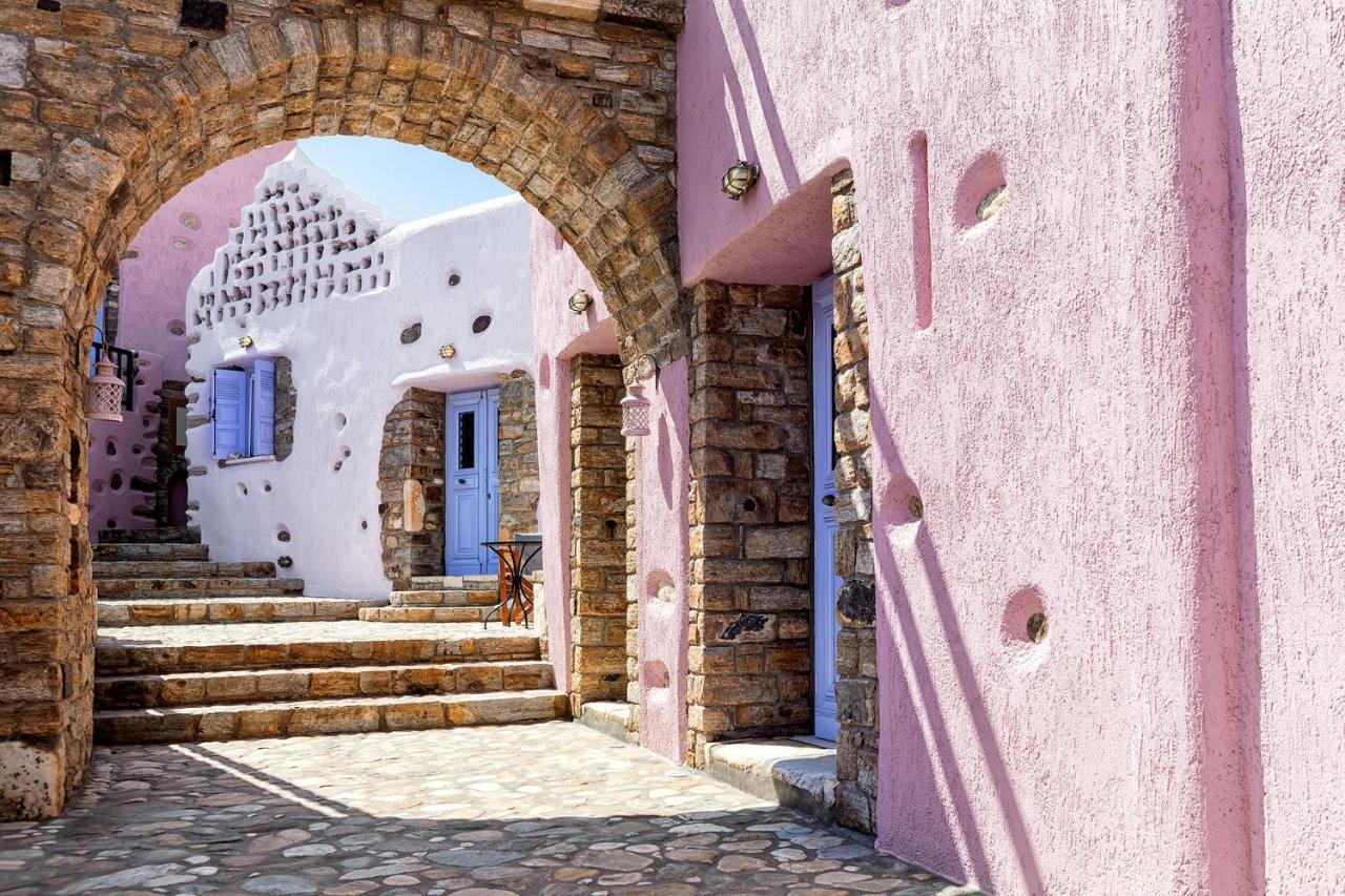 הוילה Naxos City Georgilas Cave House מראה חיצוני תמונה