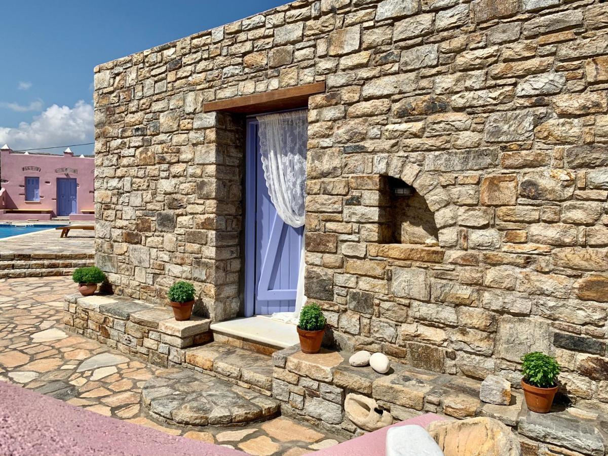 הוילה Naxos City Georgilas Cave House מראה חיצוני תמונה